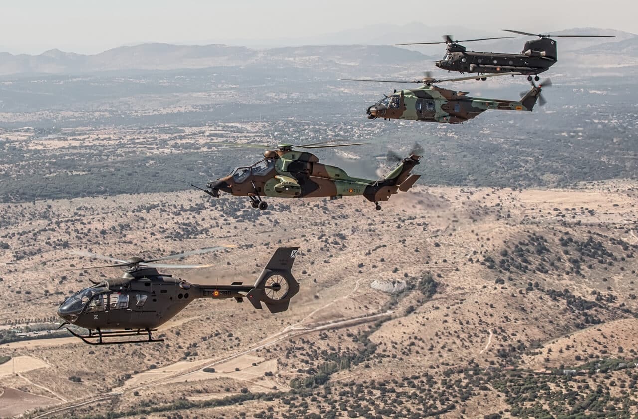 Helicoptères armée espagnole