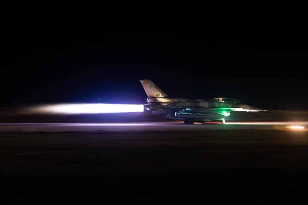 f-16 armées israéliennes rising lion