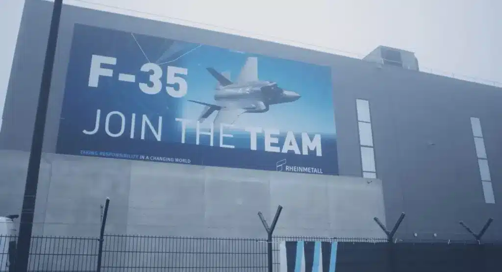 usine rheinmetall weeze F-35