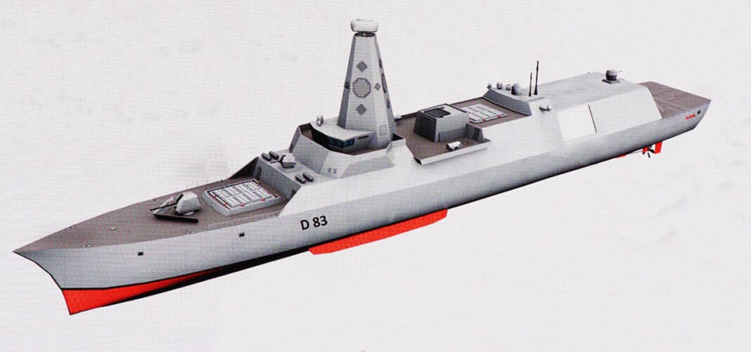 Destroyer Type 83 Royal navy