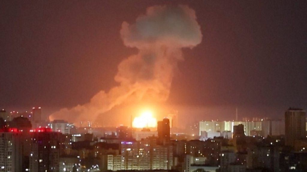 Kyiv sous l'attaque de la russie