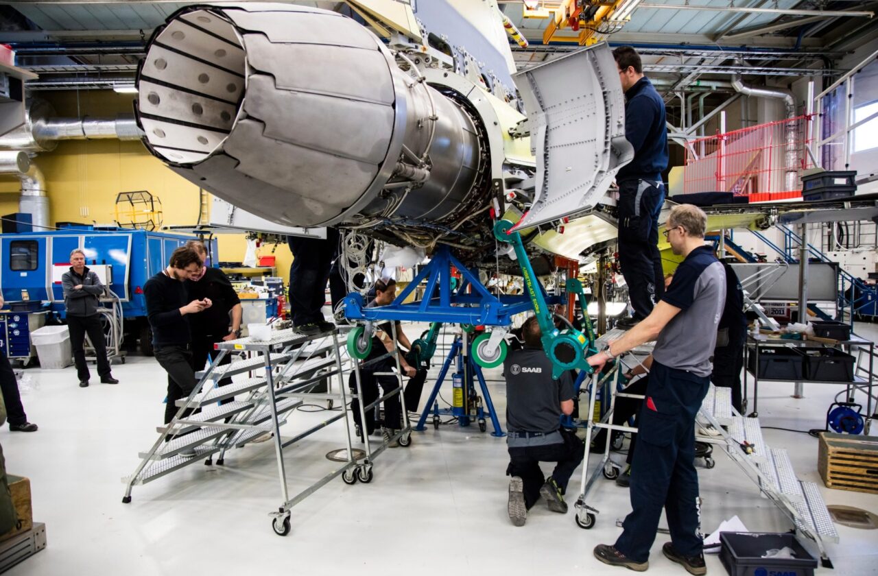 GE F414 JAS 39E Saab