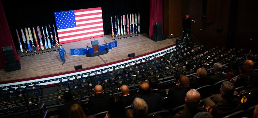 risque intérieur américain Pete hegseth quantico