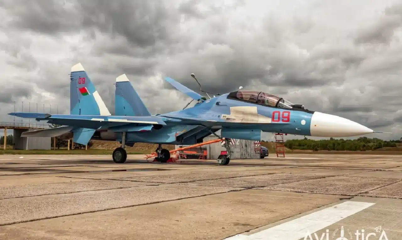 Su-30SM2 biélorussiennes