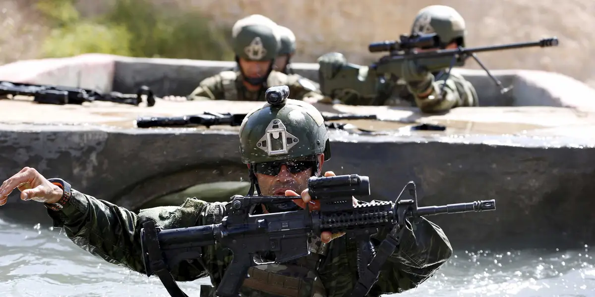 entrainement armées grecques