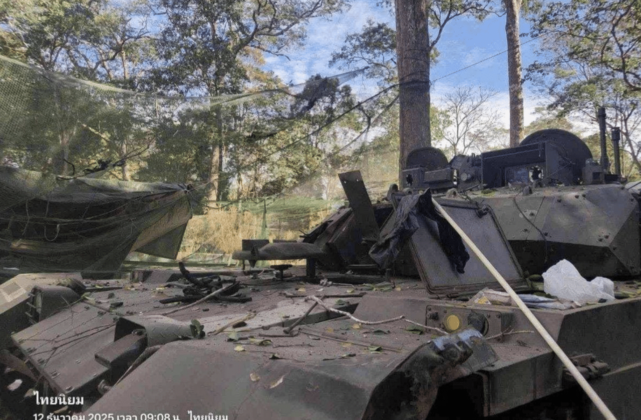 VT4 thai endommagé vs cambodge