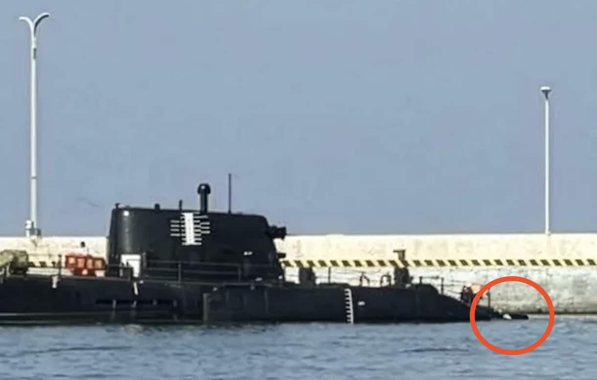 trimaran submersible chinois pumpjet