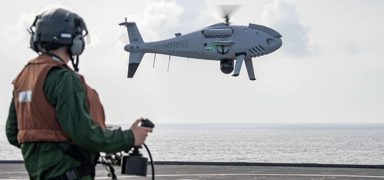 drone Camcopter S-100 PHA Mistral