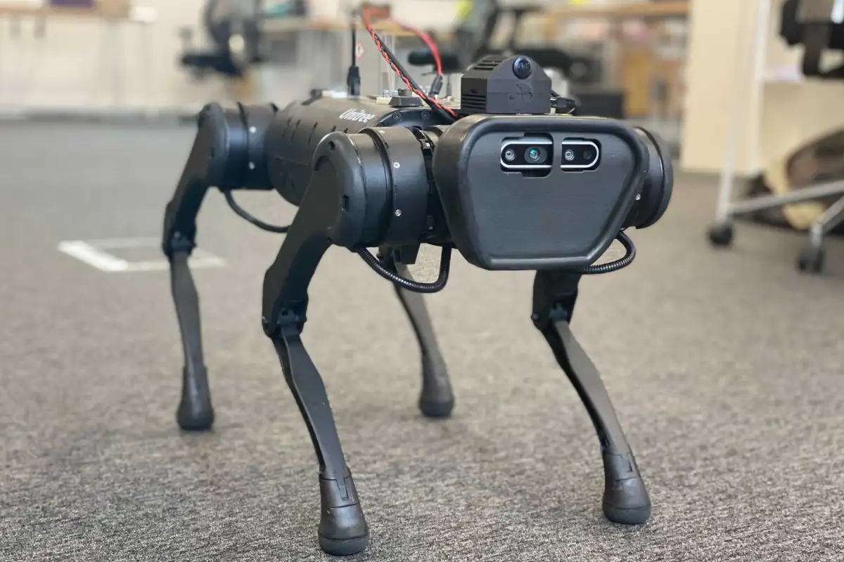 Opteran Chien robot