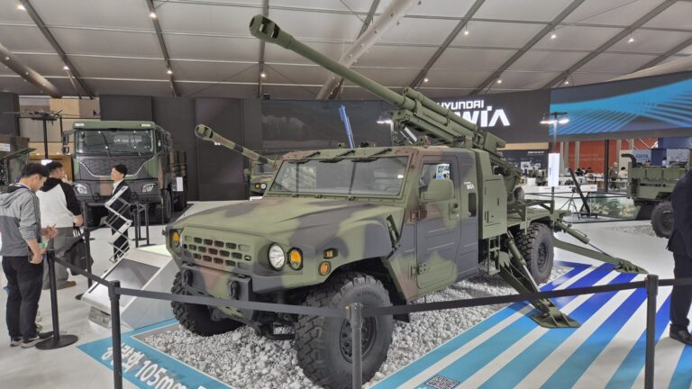 Avec le LSPH, Hyundai parie sur un 105 mm porté sur 4×4 pour rattraper le K9 de Hanwha