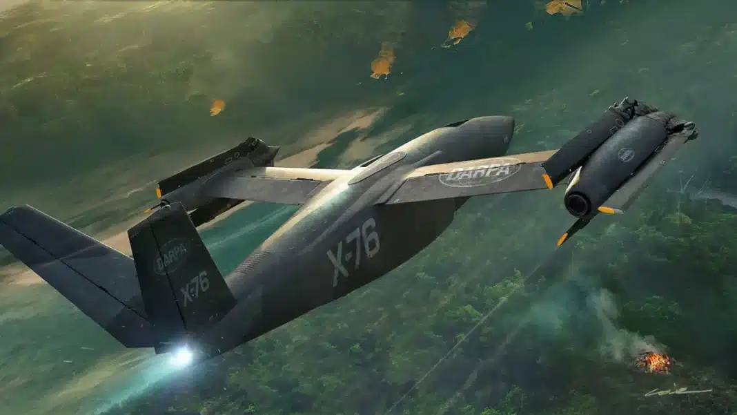 航空機・ヘリコプター takewing DARPAはベルX-76によって、高速垂直飛行における優位性を獲得すること