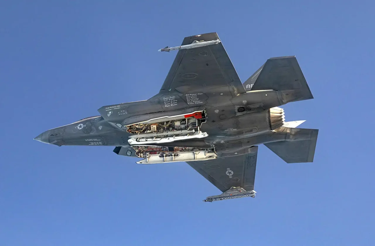 F-35A Bombenschächte der US-Luftwaffe