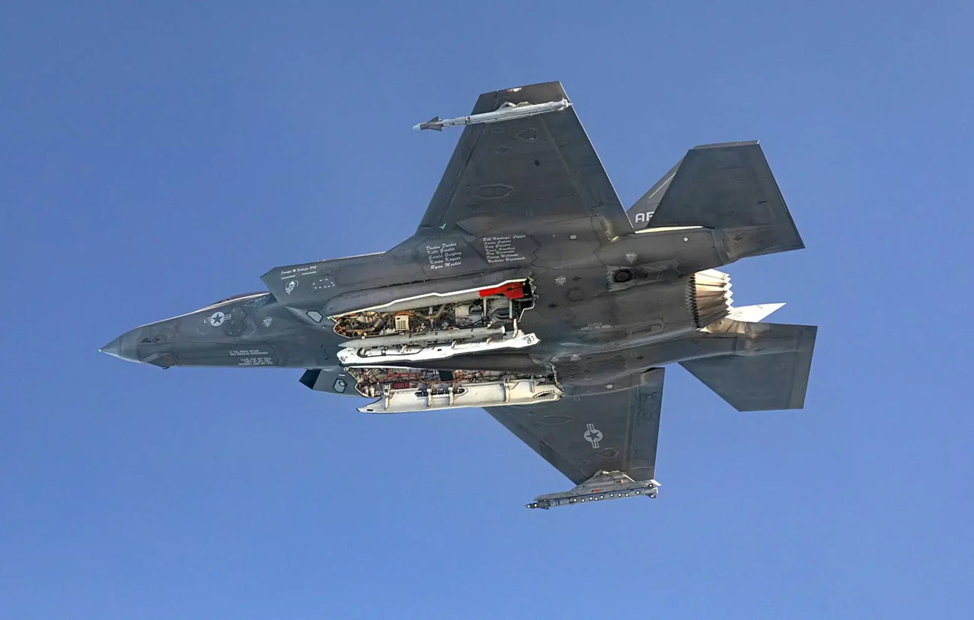 F-35A US Air Force soutes