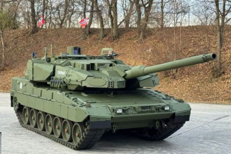 Tank production Leopard 2A8 at Levanger for the Norwegian Army has begun